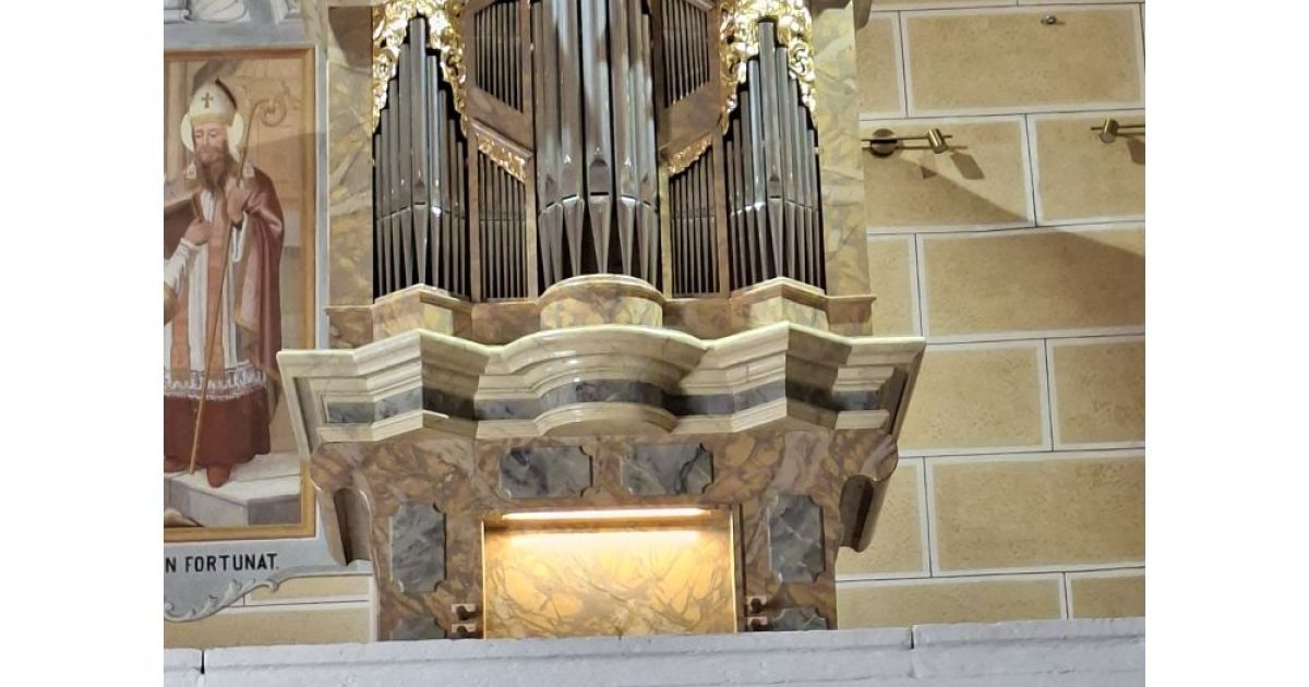 Slovesnost ob restavriranju in obnovi orgel v cerkvi sv. Uršule