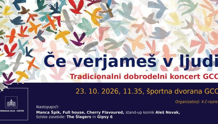 Če verjameš v ljudi; koncert GCC