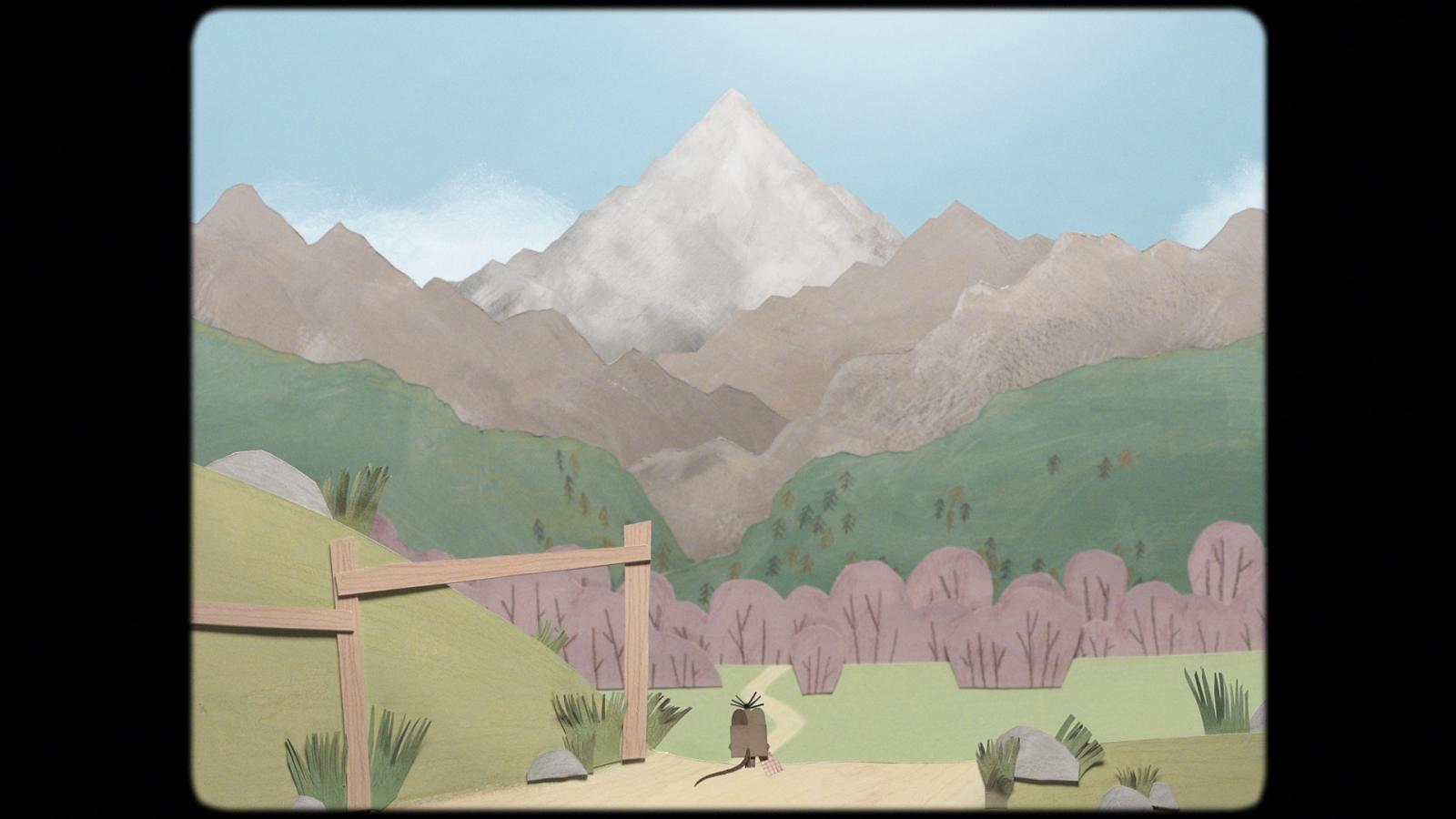 Projekcija kratkih animiranih filmov Miška gre na goro