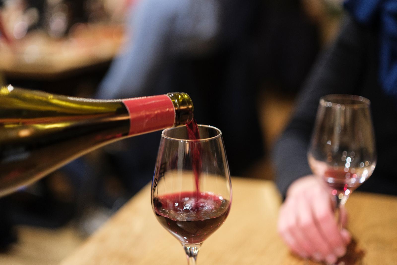 Vinska degustacija v temi