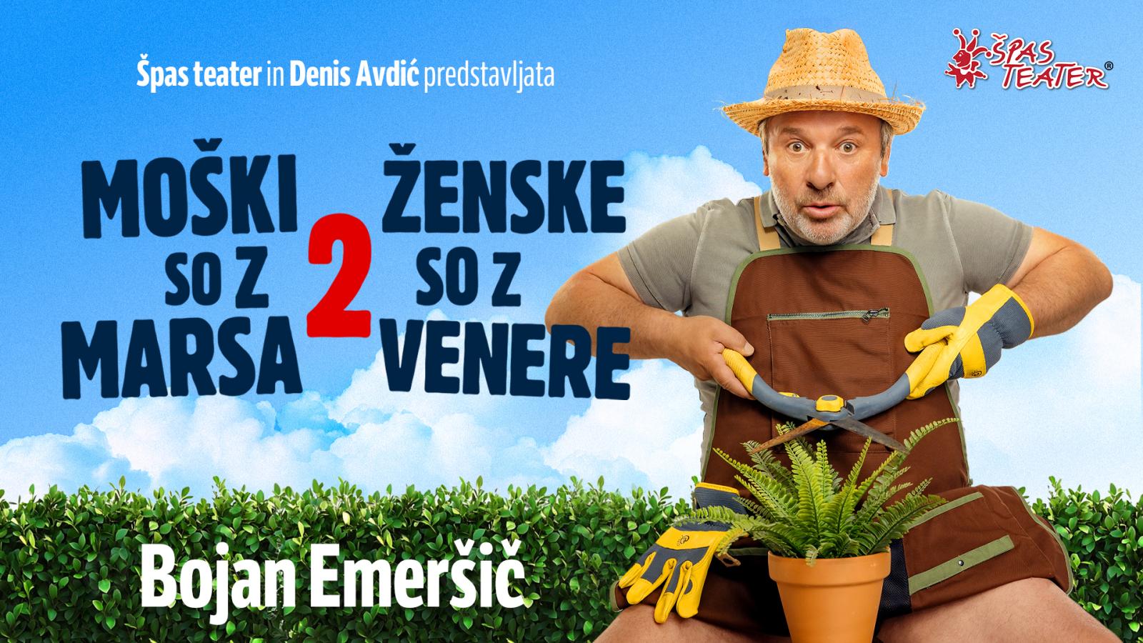 predstava MOŠKI SO Z MARSA, ŽENSKE SO Z VENERE 2