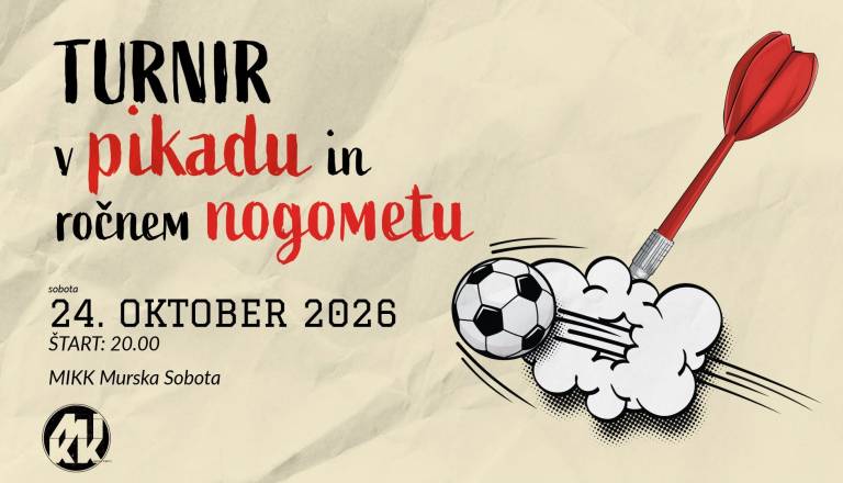 Turnir v ročnem nogometu in pikadu