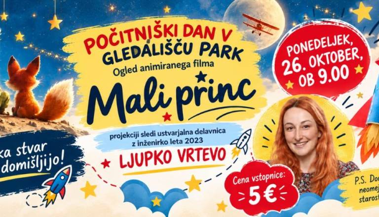 Počitniški dan v Gledališču Park