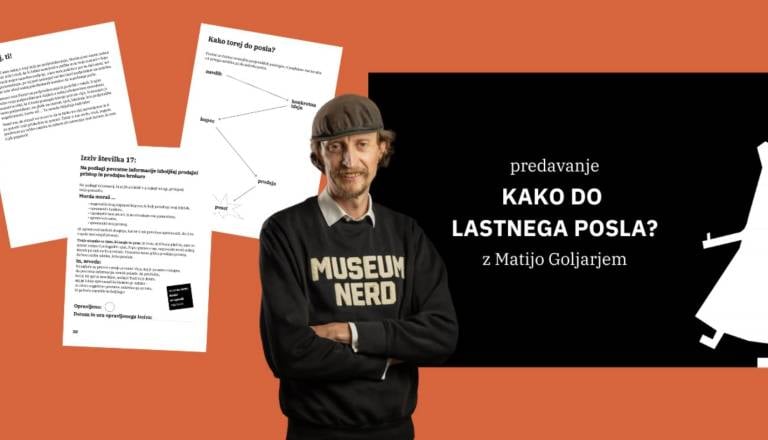 Podjetniško predavanje z Matijo Goljarjem: Podjetnikovanje